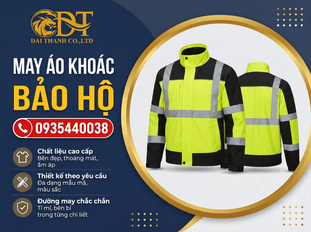 May áo khoác bảo hộ