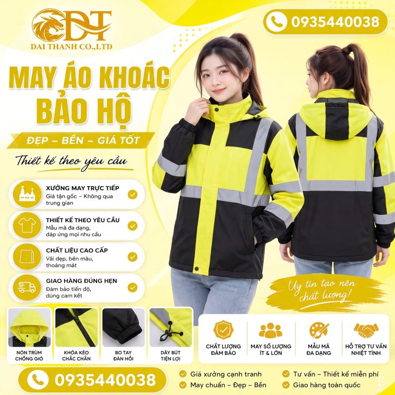 May áo khoác giá rẻ