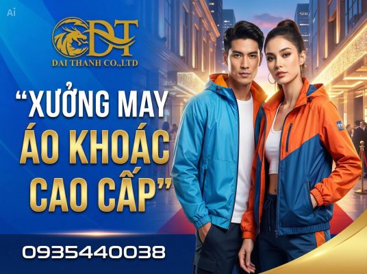 Xưởng may áo khoác cao cấp giá rẻ