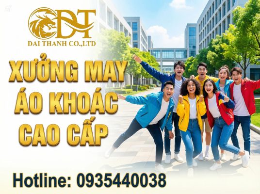 Xưởng may áo khoác cao cấp giá rẻ
