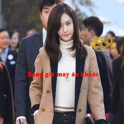 bảng giá may áo khoác