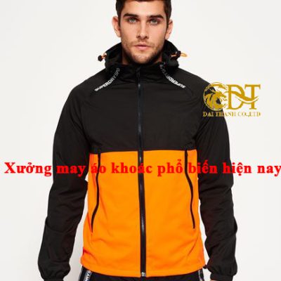 May áo khoác phổ biên hiện nay
