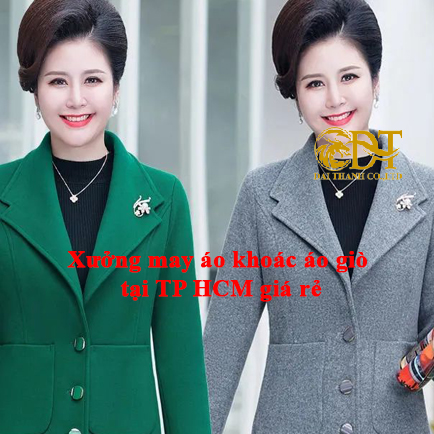 xưởng may áo khoác áo gió tại tp hcm