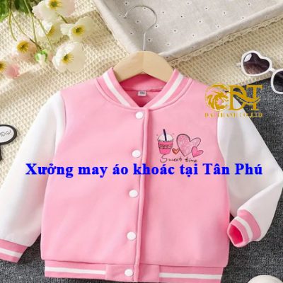 xưởng may áo khoác tại Tân Phú