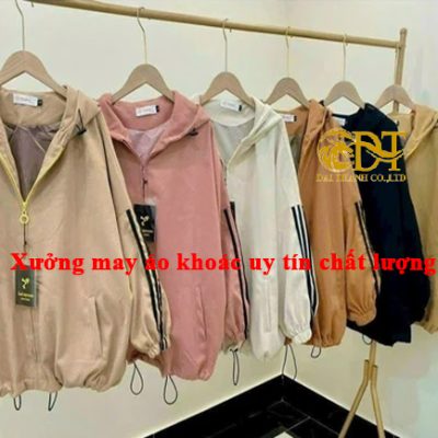 Xưởng may áo khoác uy tín chất lượng