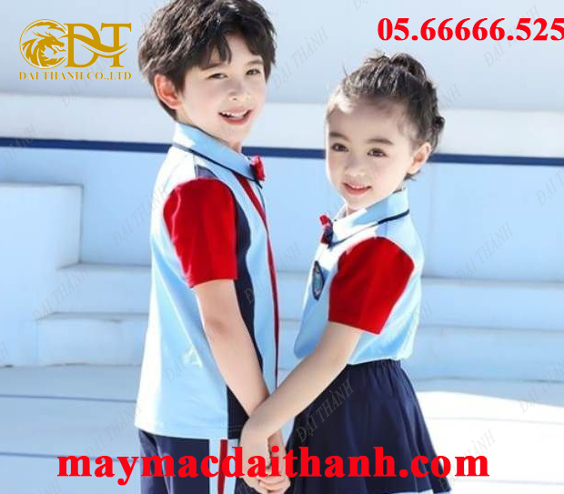 xưởng may áo thun học sinh