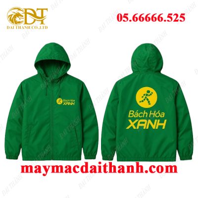 May áo khoác Bách Hóa Xanh