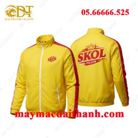 May áo khoác đồng phục bia Skol