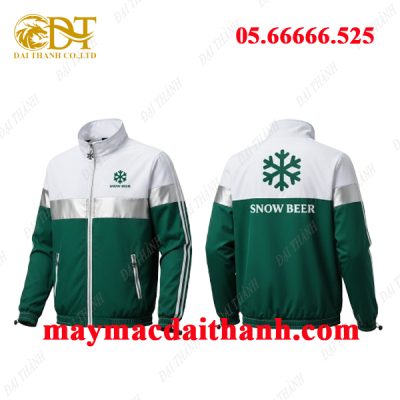 May áo khoác đồng phục bia Snow Beer