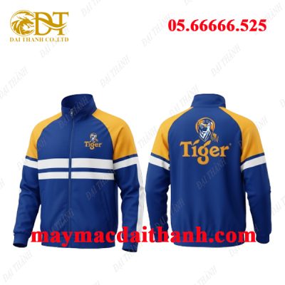 May áo khoác đồng phục bia Tiger