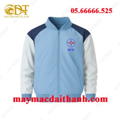 May áo khoác đồng phục BYN