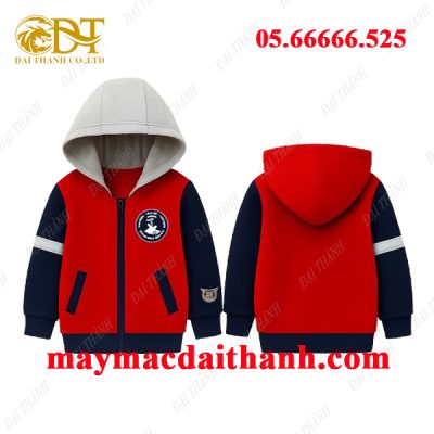 May áo khoác đồng phục học sinh