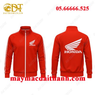 May áo khoác đồng phục Honda