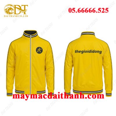 May áo khoác đồng phục Thế Giới Di Động