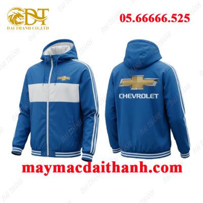 May áo khoác hãng xe Chevrolet