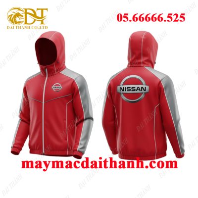 May áo khoác hãng xe Nissan
