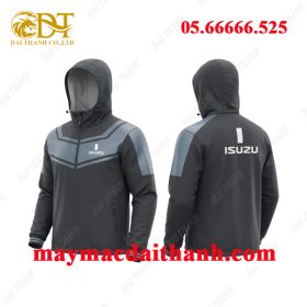 May áo khoác hãng xe Isuzu