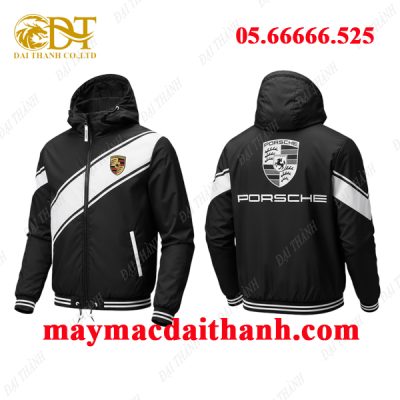 May áo khoác hãng xe Porsche