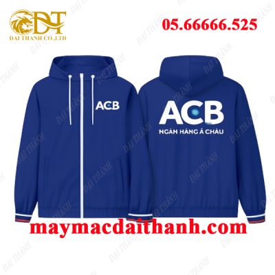 May áo khoác ngân hàng ACB