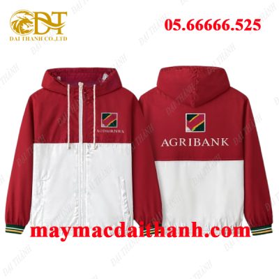 May áo khoác ngân hàng Agribank