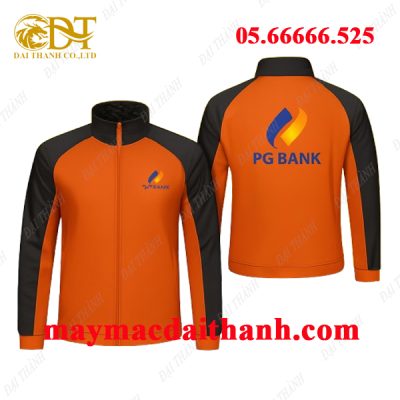 May áo khoác ngân hàng PG Bank
