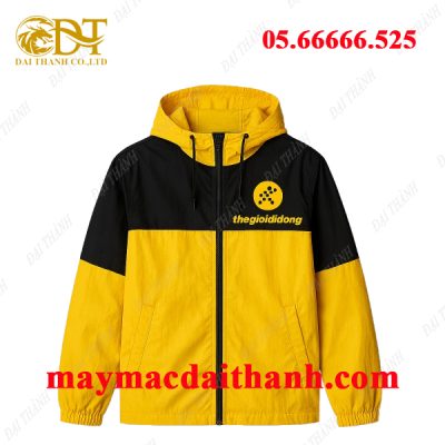 May áo khoác Thế Giới Di Động