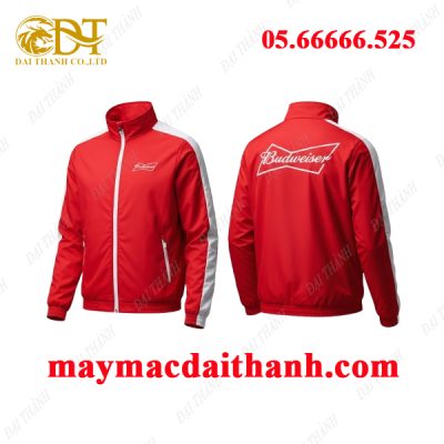 May áo khoác Budweiser giá rẻ