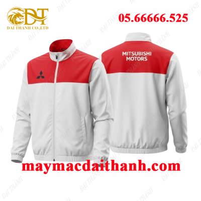 May áo khoác Mitsubishi