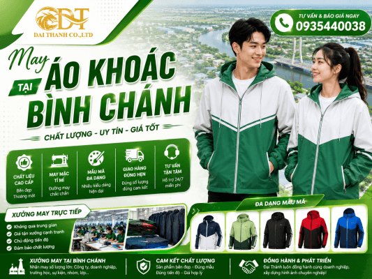 Xưởng may áo khoác tại Bình Chánh