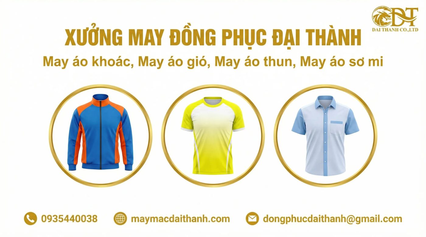 banner may đồng phục Đại Thành