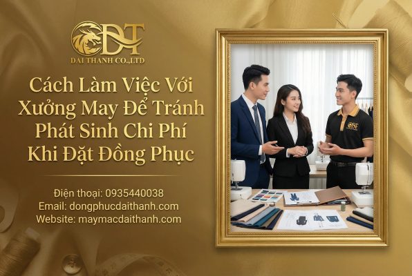 Cách Làm Việc Với Xưởng May Để Tránh Phát Sinh Chi Phí Khi Đặt Đồng Phục