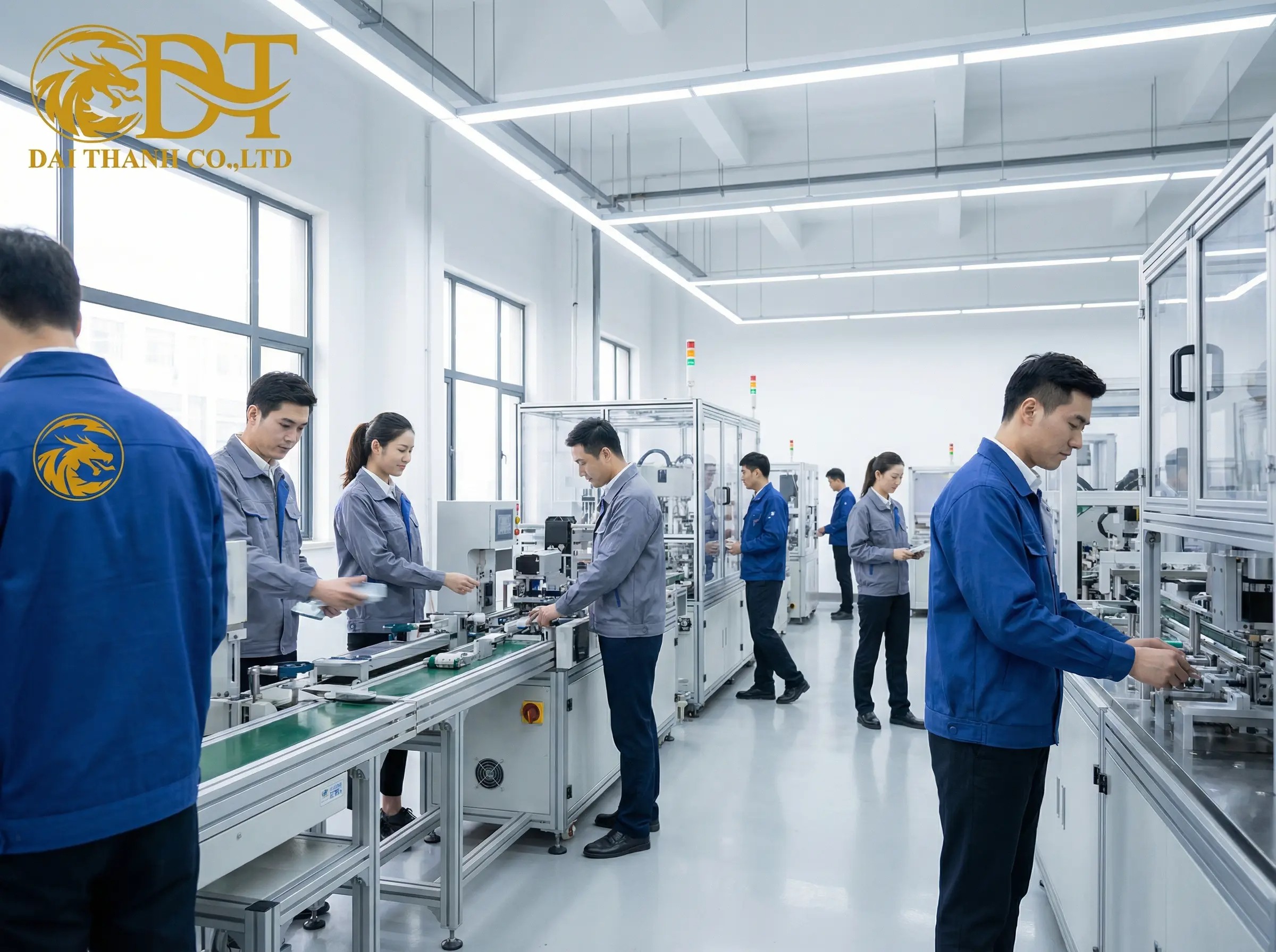 Đồng phục công nhân nhà máy