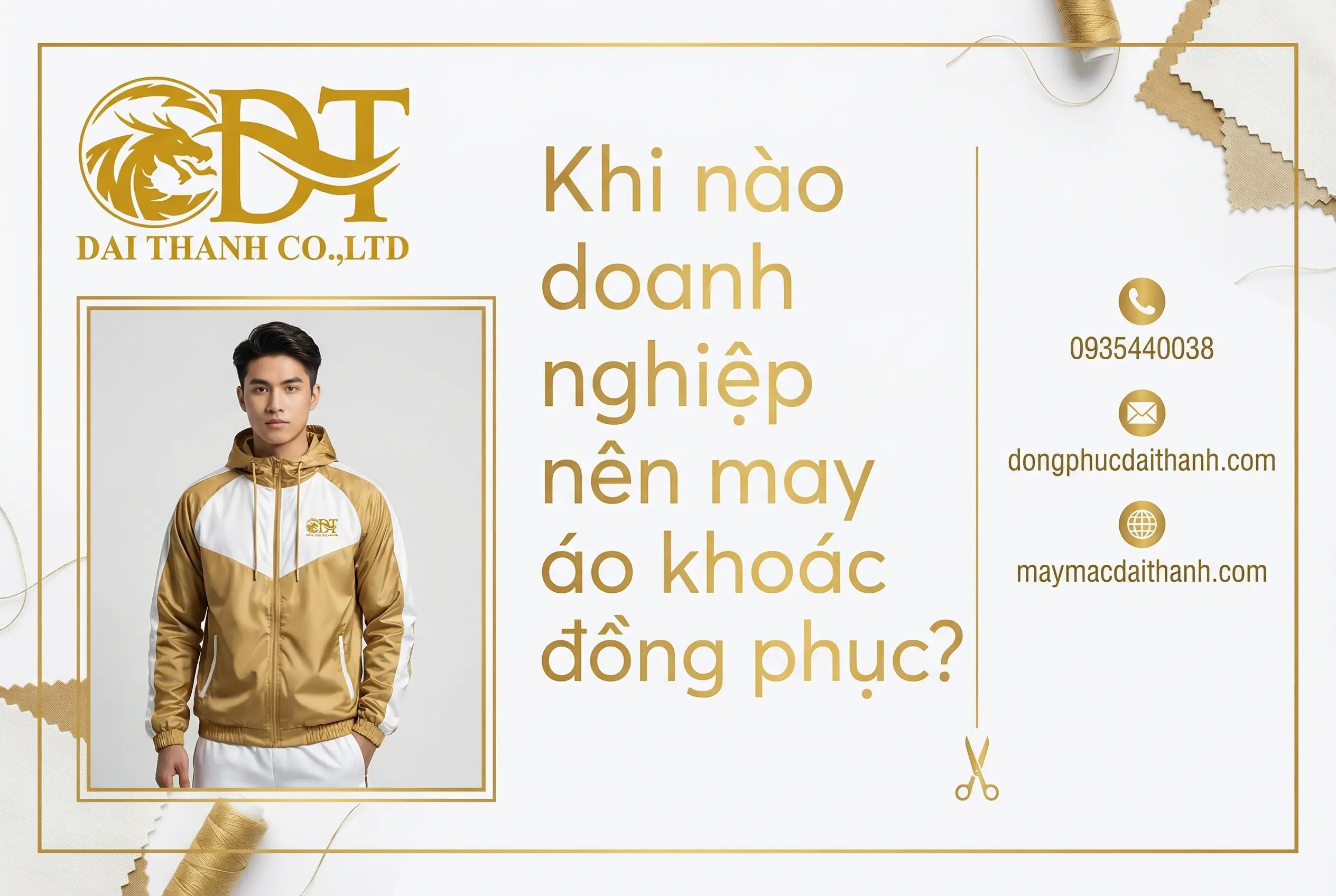 Khi nào doanh nghiệp nên may áo khoác đồng phục