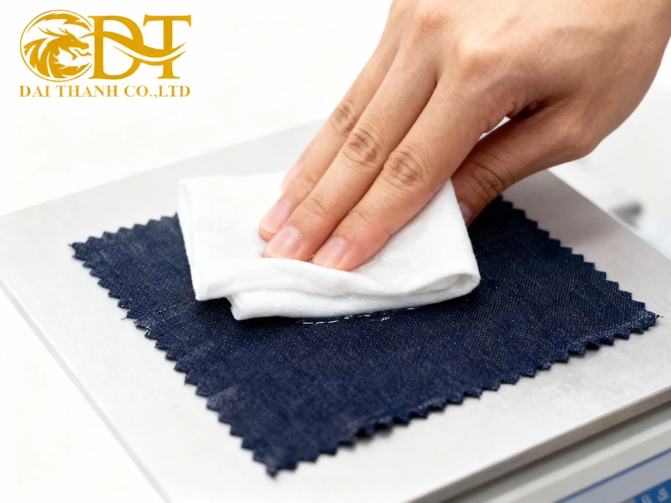 Kiểm tra độ bền màu vải bằng khăn ẩm