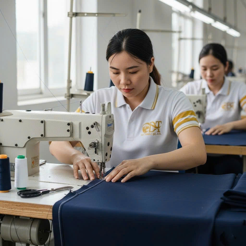 Kinh nghiệp chọn xưởng may áo khoác đồng phục