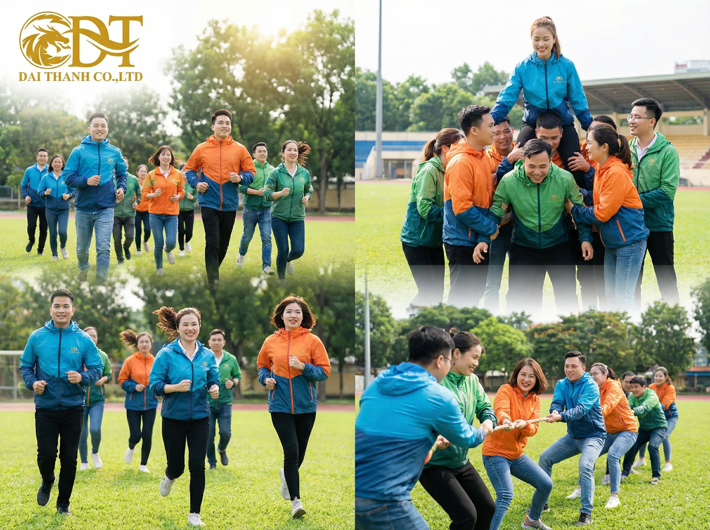 May áo khoác đồng phục sự kiện