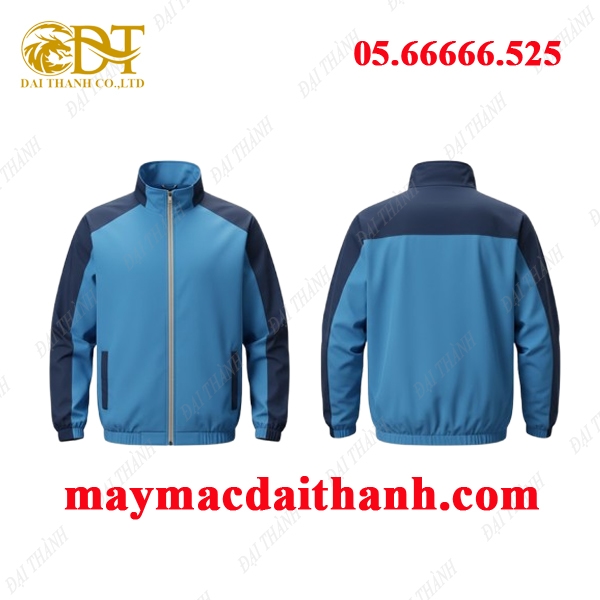 May áo khoác cho nhân viên bán hàng