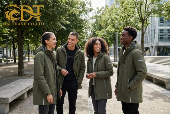 Xưởng May Áo Khoác Giá Rẻ Tại Phước Thành – Uy Tín, Chất Lượng Từ Đại Thành 3 May áo khoác giá rẻ