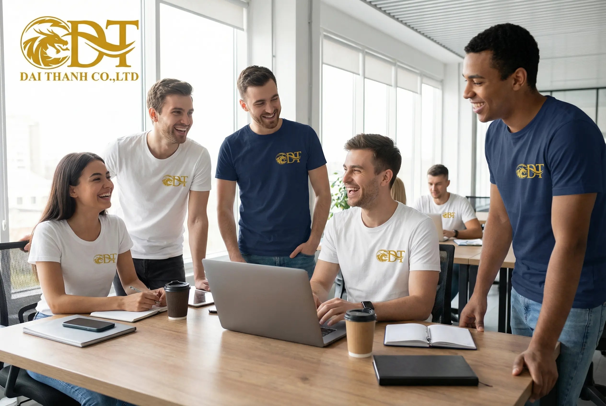 May áo thun đồng phục