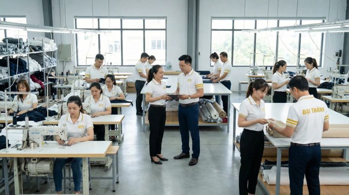 Xưởng may áo khoác giá rẻ tại TP HCM