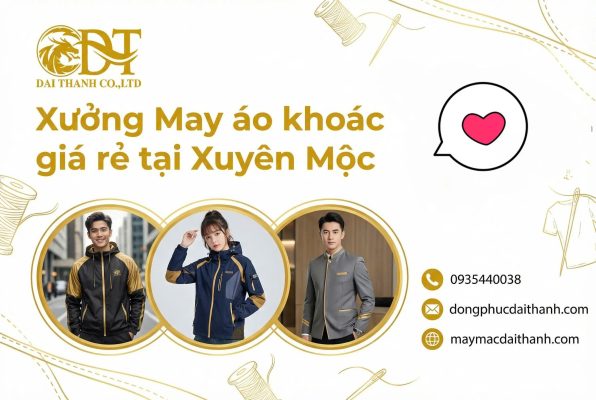 Xưởng may áo khoác giá rẻ tại Xuyên Mộc