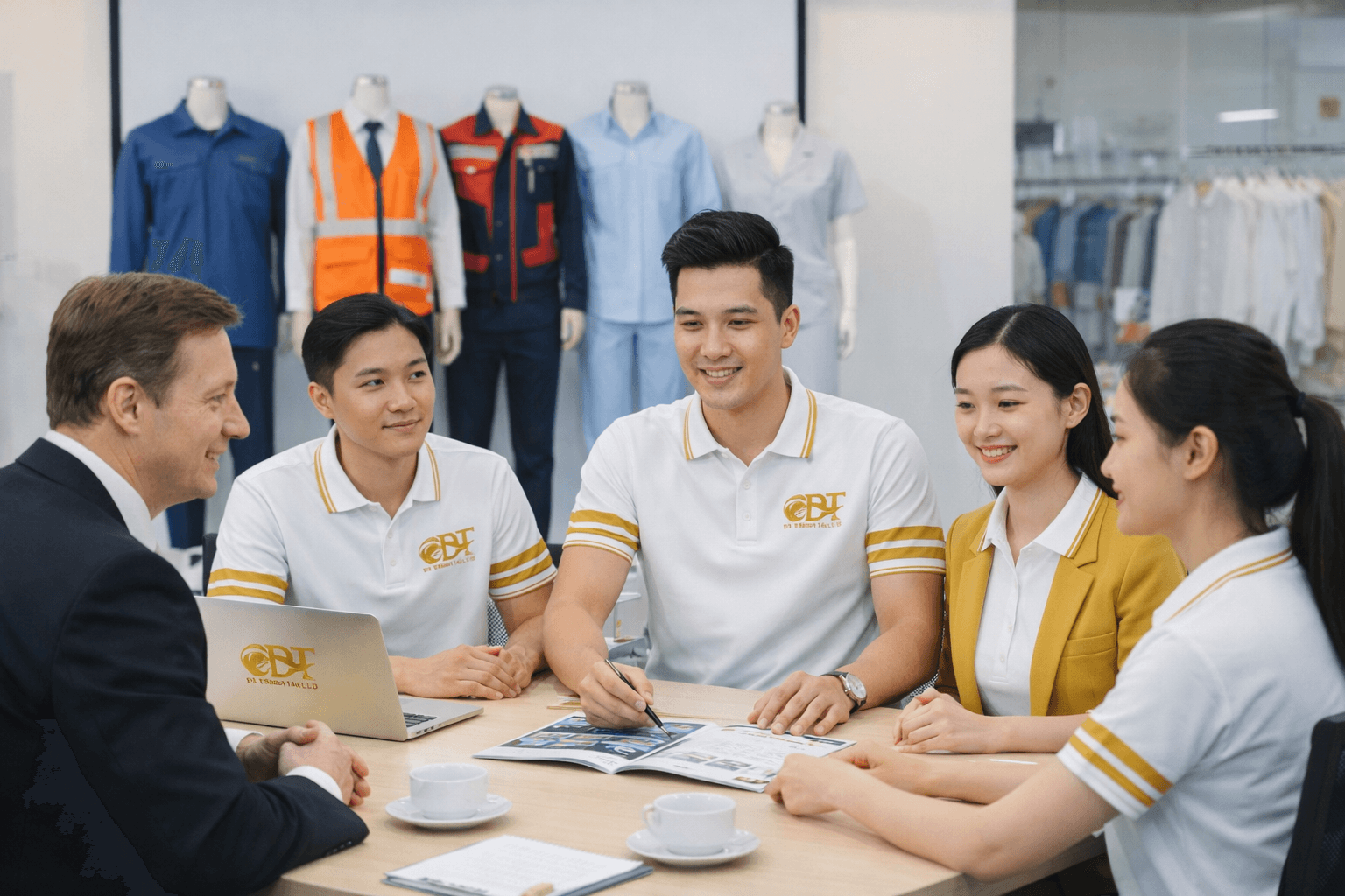 Xưởng may áo khoác đồng phục uy tín cho doanh nghiệp