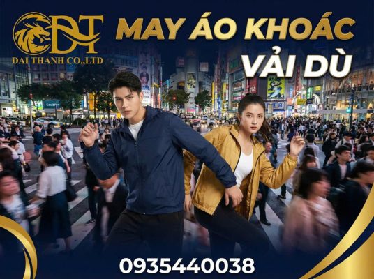 Xưởng May Áo Khoác Vải Dù Giá Rẻ Tại TPHCM 5 May áo khoác vải dù