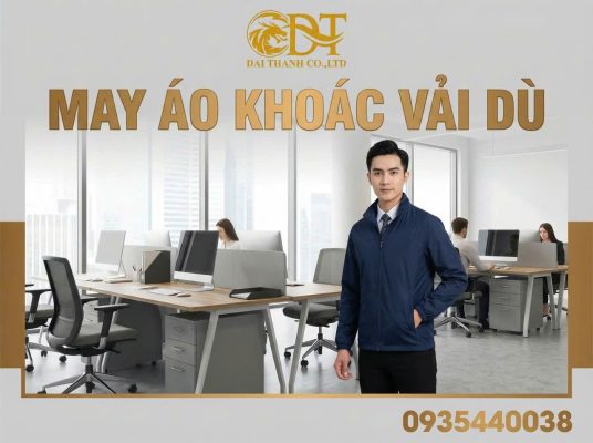 Xưởng May Áo Khoác Vải Dù Giá Rẻ Tại TPHCM 3 May áo khoác vải dù