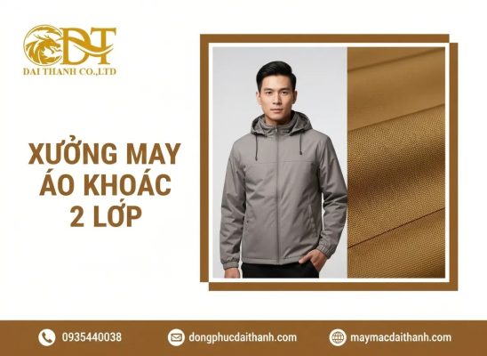 xưởng may áo khoác 2 lớp