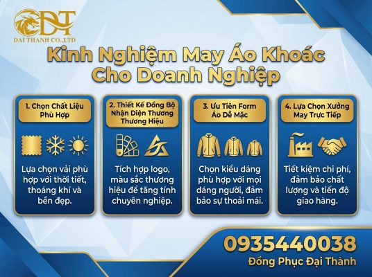 Kinh nghiêm may áo khoác