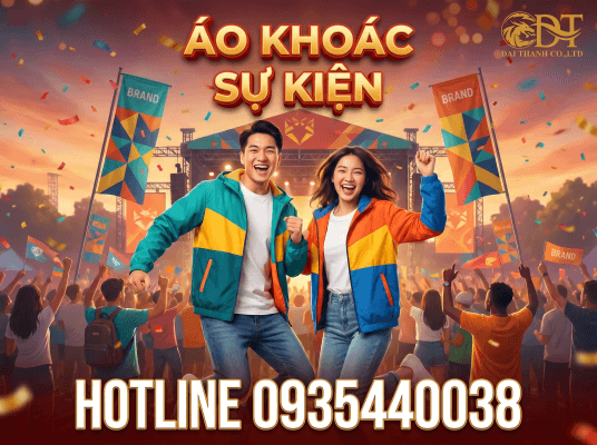 May áo khoác đồng phục