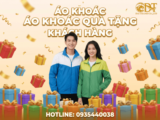 May áo khoác đồng phục
