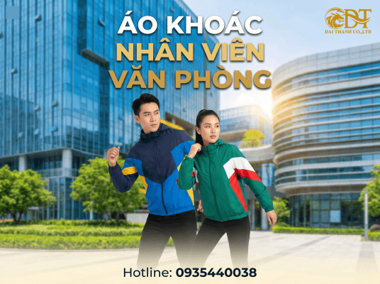 May áo khoác đồng phục