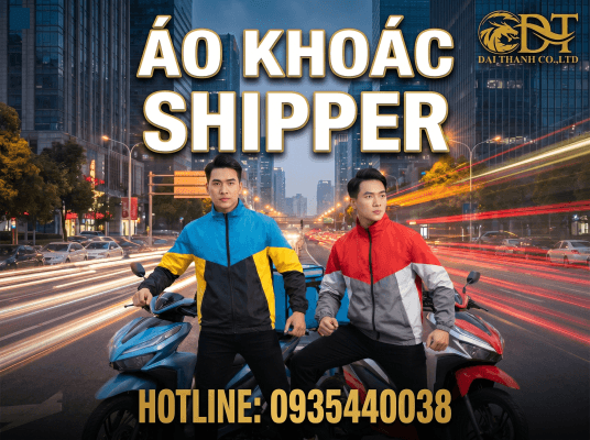 May áo khoác đồng phục